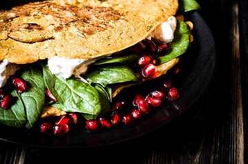 vegane Kartoffel-Omeletts