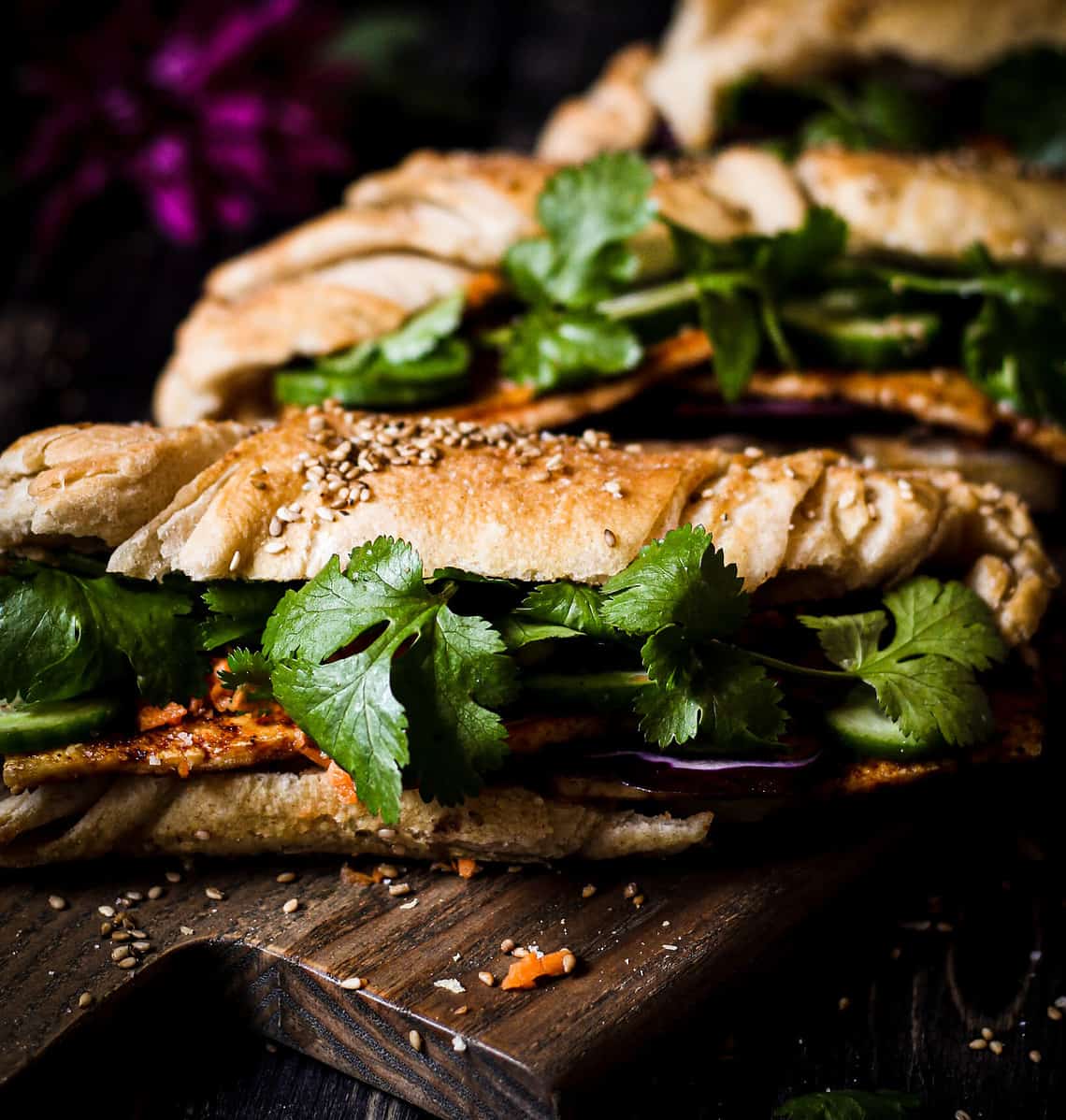 Vegane Laugenbaguettes aus Dinkelmehl/ Rezept