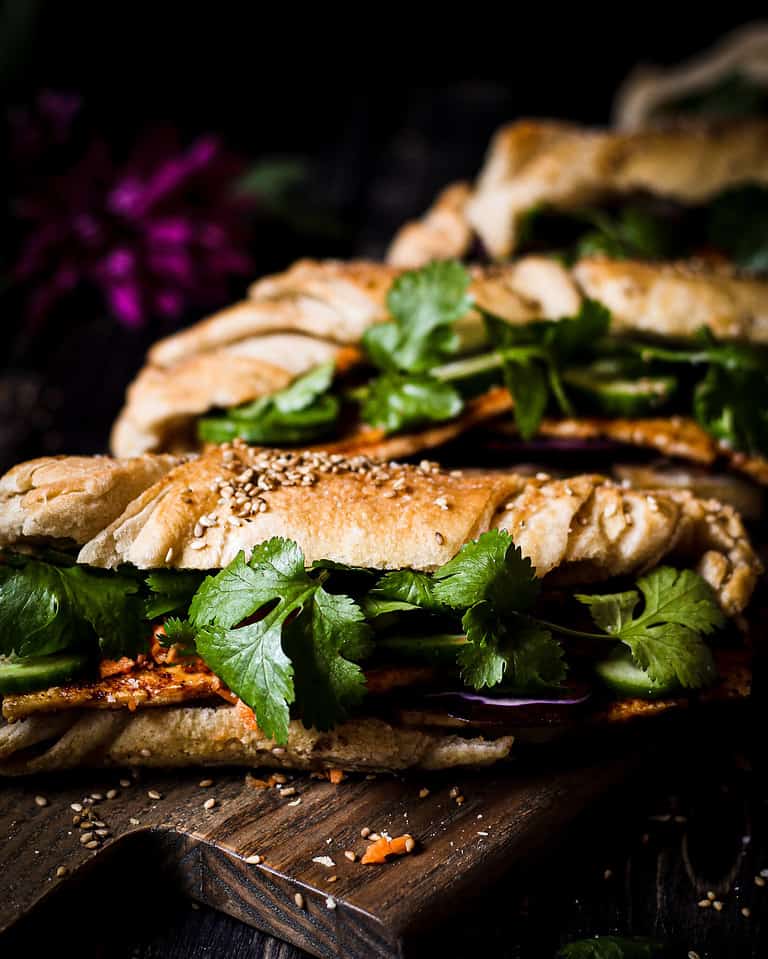 Vegane Laugenbaguettes aus Dinkelmehl/ Rezept