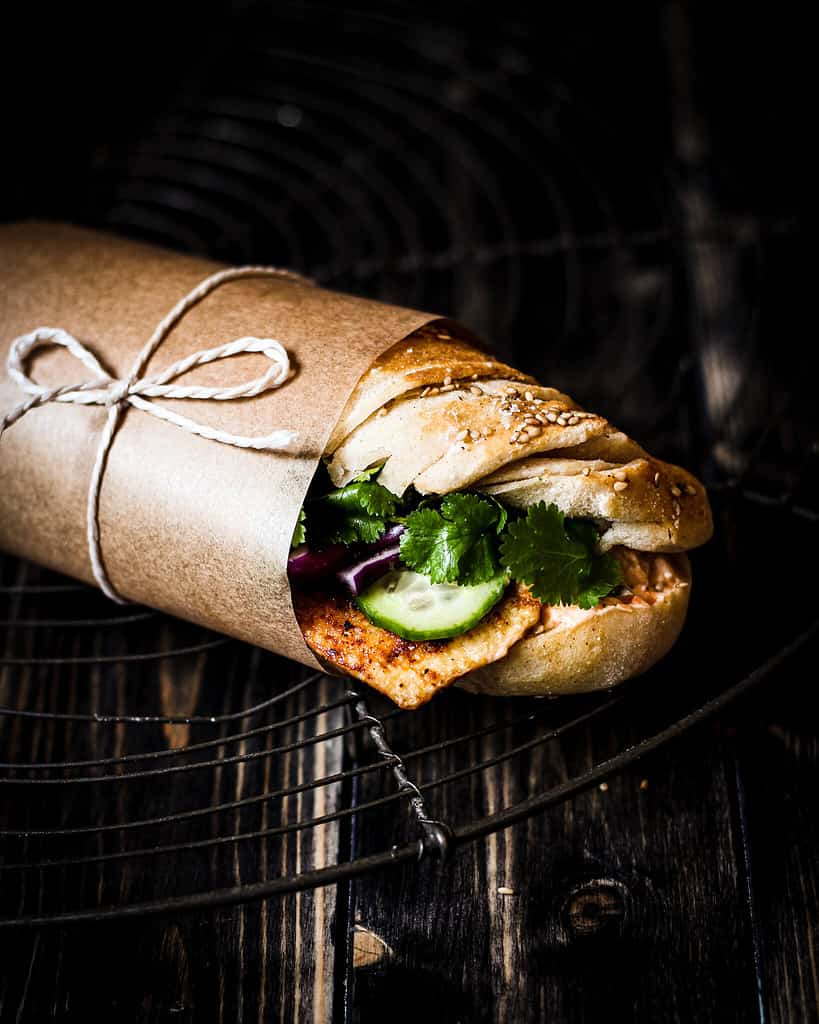 veganes banh mi-sandwich