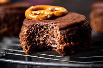 vegan Death by chocolate & irish cream muffins