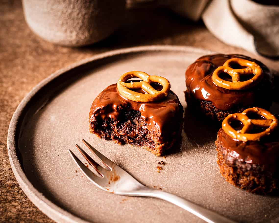 vegane Death by chocolate & irish cream muffins