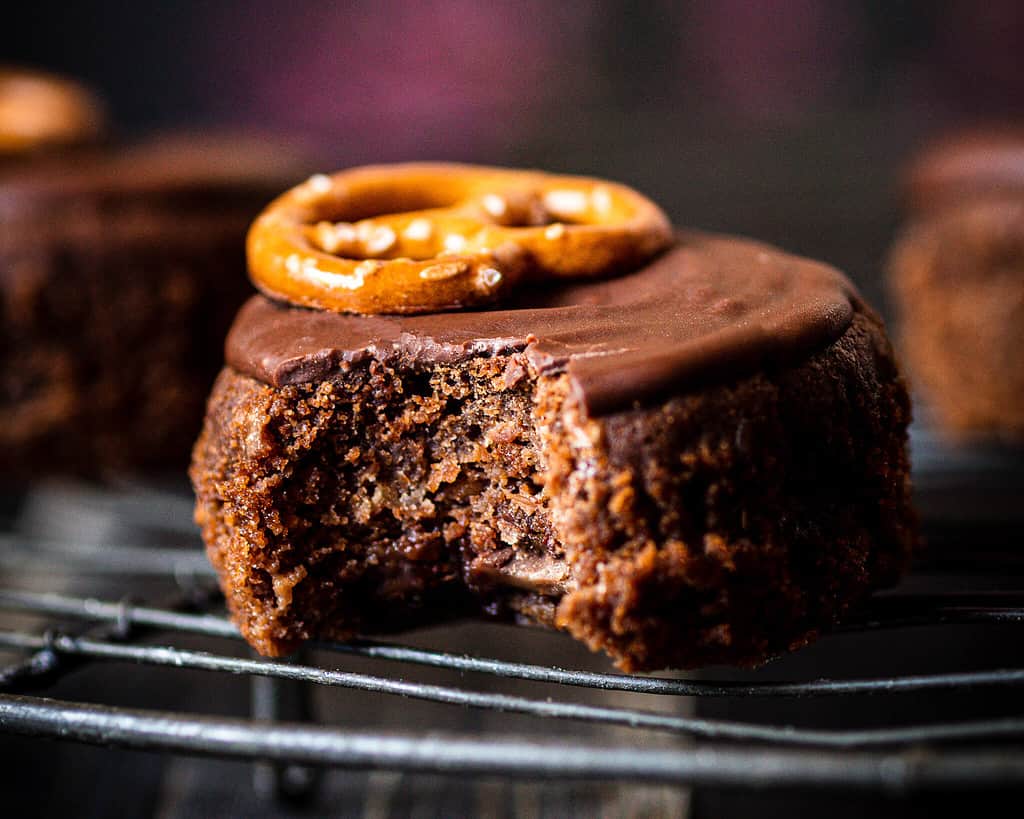 death by chocolate & Irish cream muffins