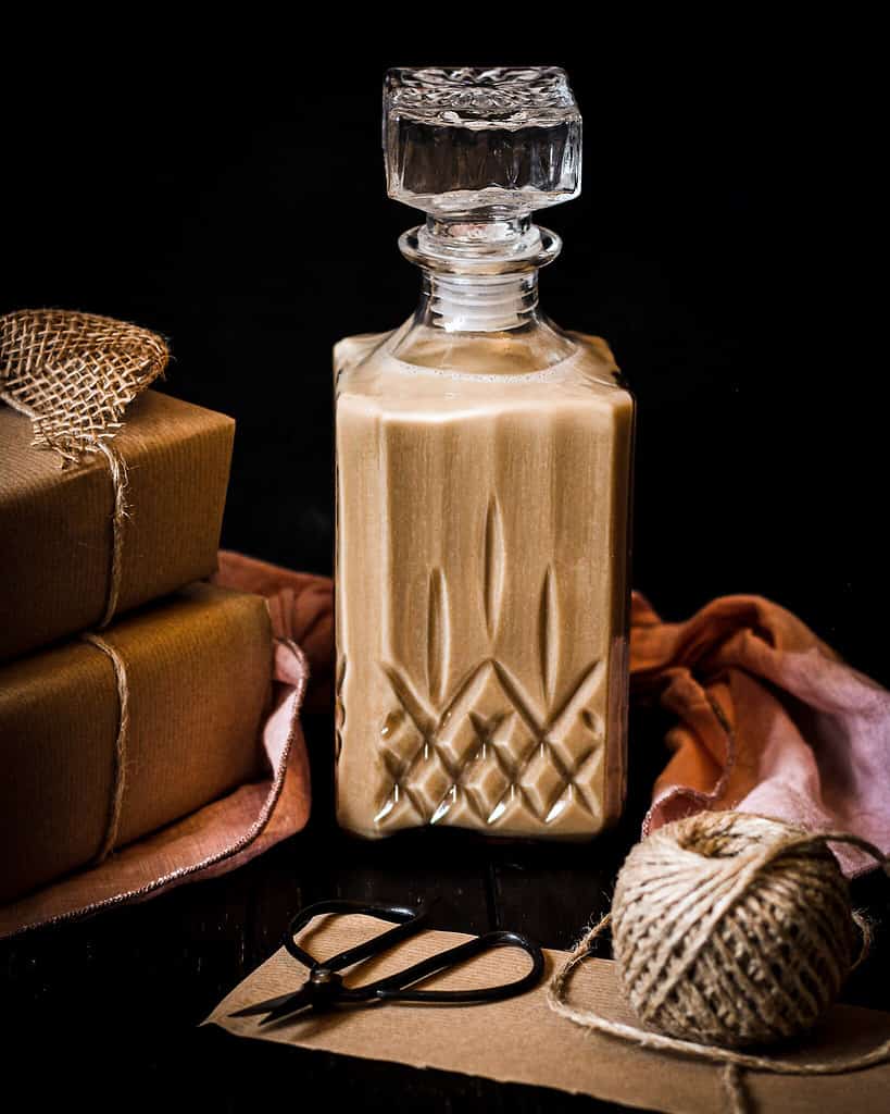picture of vegan baileys as a present