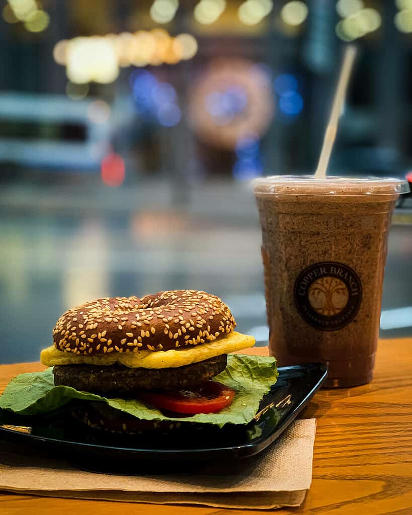 vegan in montreal - breakfast