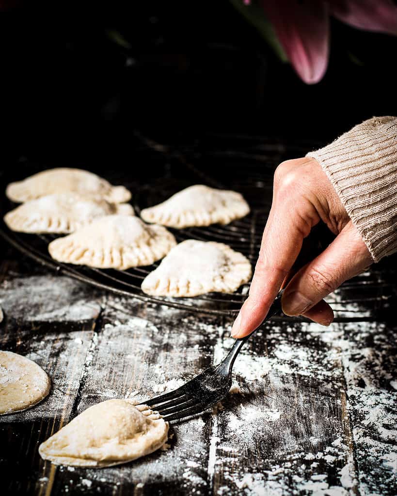 picture of making ravioli