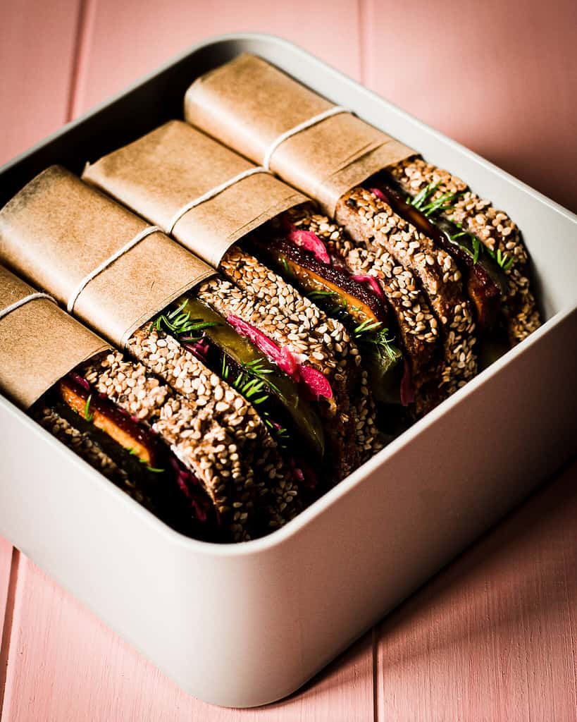 Sauerkraut Sandwiches in Monbento box