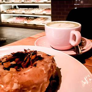 picture of vegan donut from brammibal's