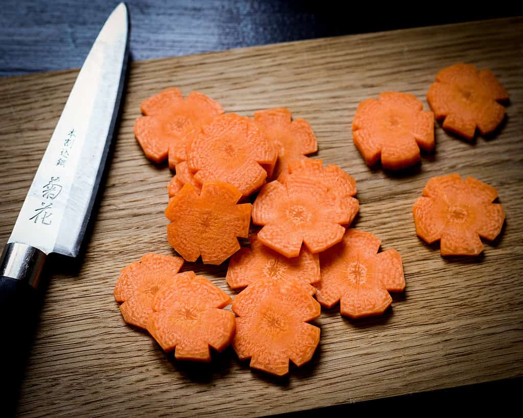 picture of carrot blossoms for foodporn