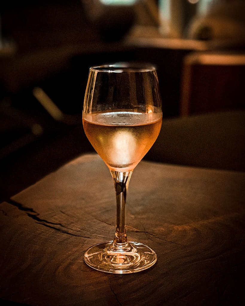 glass of Rosé