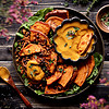 vegan sweet potato skillet