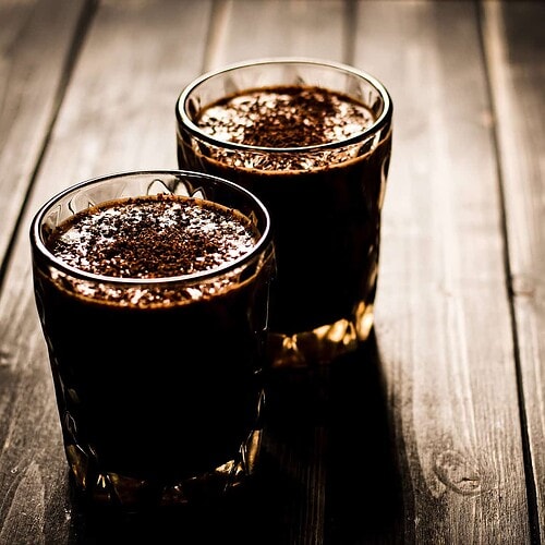 Snickers Shake mit Espresso