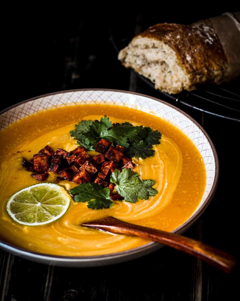 Mexican Fusion pumpkin Soup