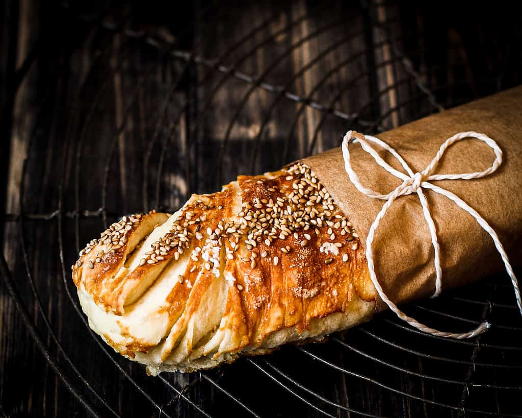 Bild von veganen Twist Baguettes
