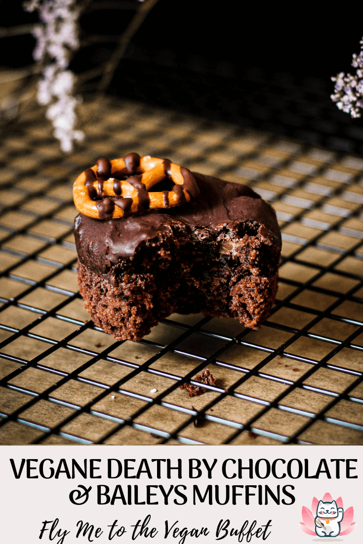Vegan Death By Chocolate Irish Cream Muffins