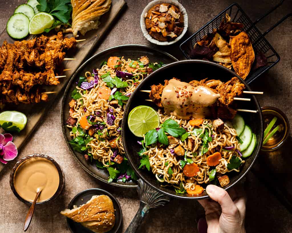 vegan brunch buffet
