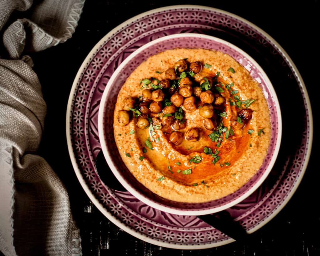 red pepper hummus