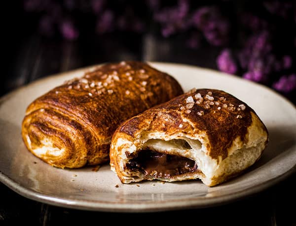 Laugen-Schokocroissant
