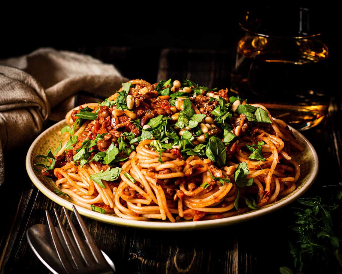 Spaghetti Lentilbolognese