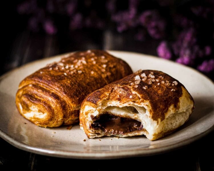 vegan pretzel pain au chocolat