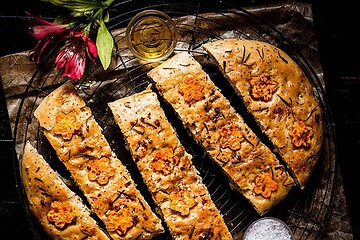SWEET POTATO FOCACCIA FOR YOUR VEGAN PARTY-BUFFET