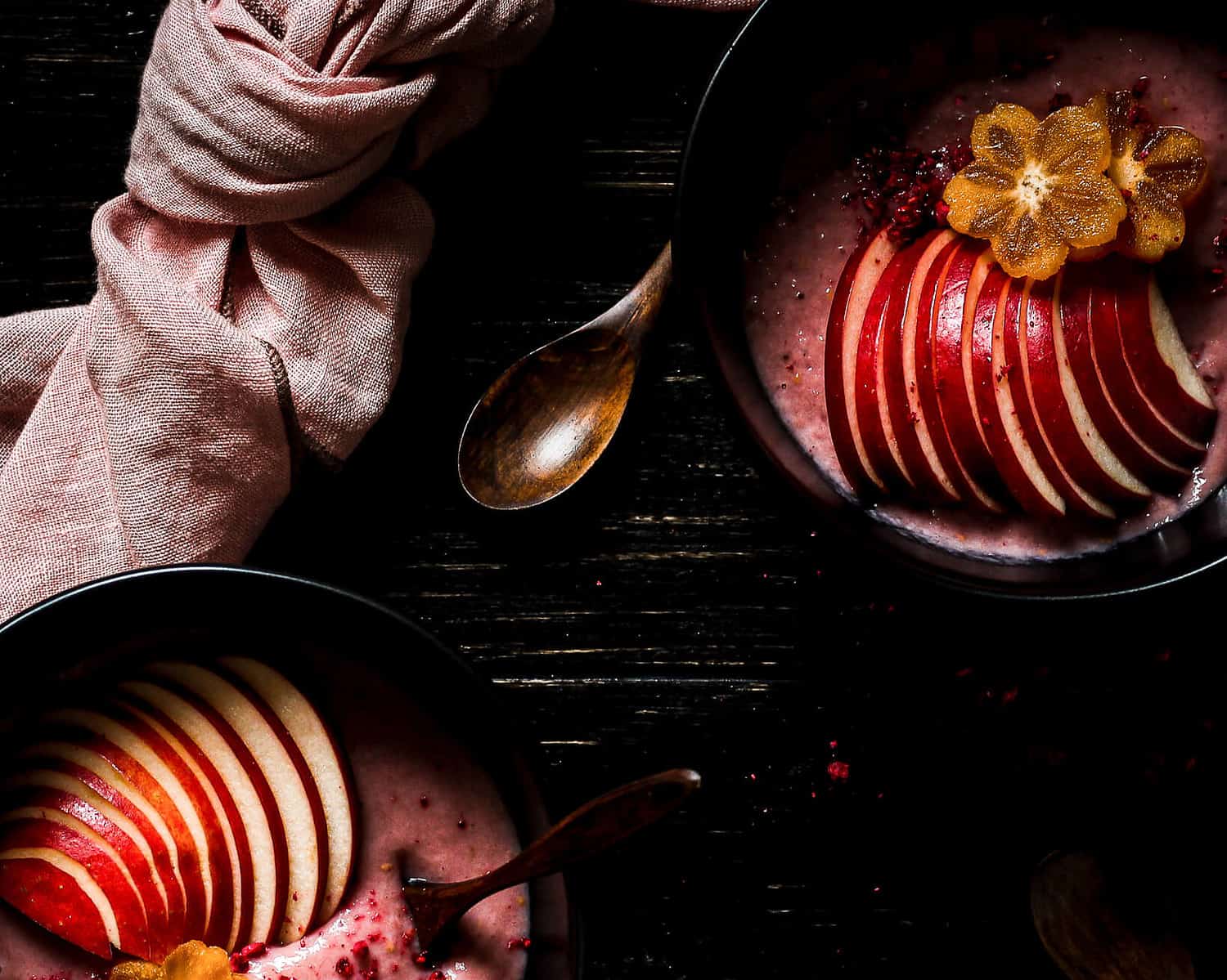 Fruit pudding bowls/ Nina Bolders Food Photography