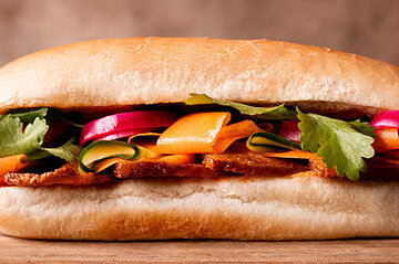 Banh mi sandwich Nina Bolders Food Photography