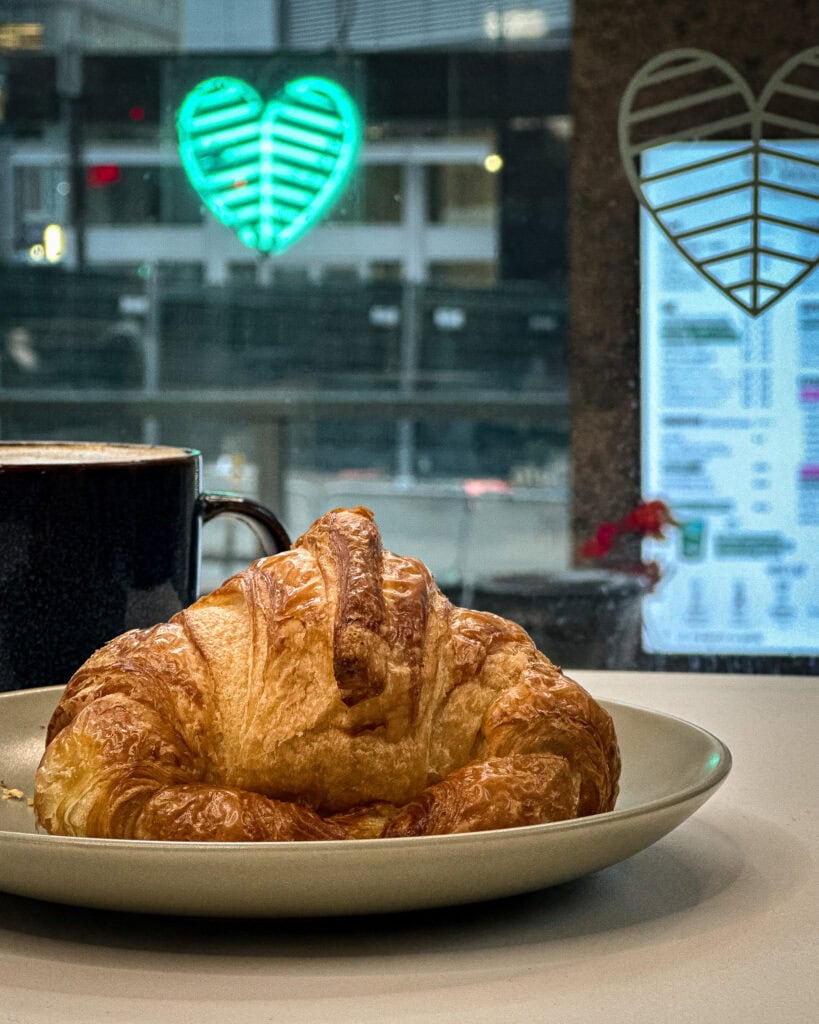 Vegan in Montreal - croissant