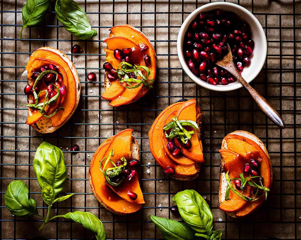 picture of pumpkin bruschetta