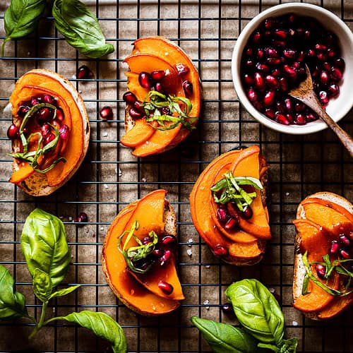 picture of pumpkin bruschetta