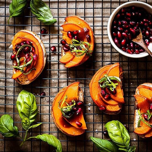 picture of pumpkin bruschetta