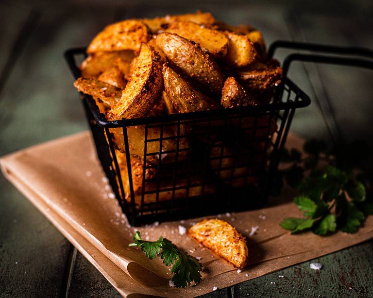 Smoked paprika wedges