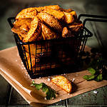 Smoked paprika wedges