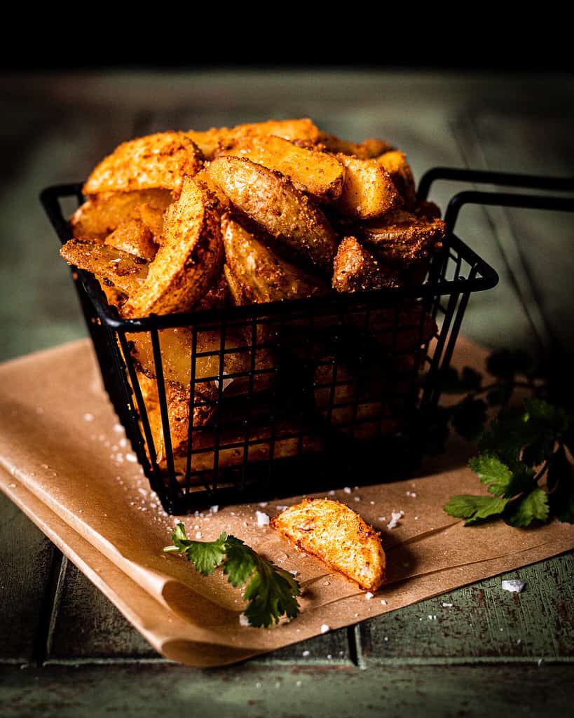 Smoked paprika wedges