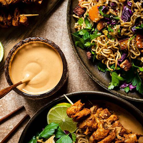 spicy peanut sauce