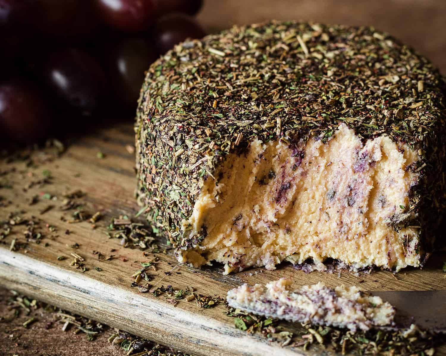 blueberry cashew cheese