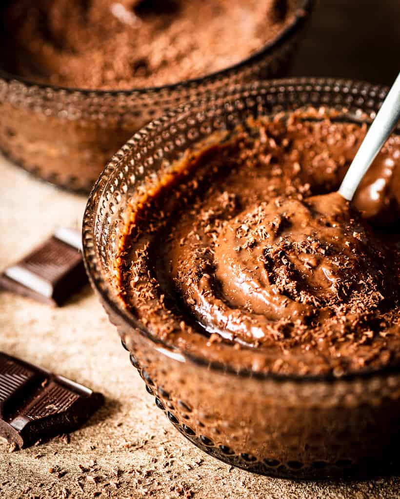 vegan chocolate pudding