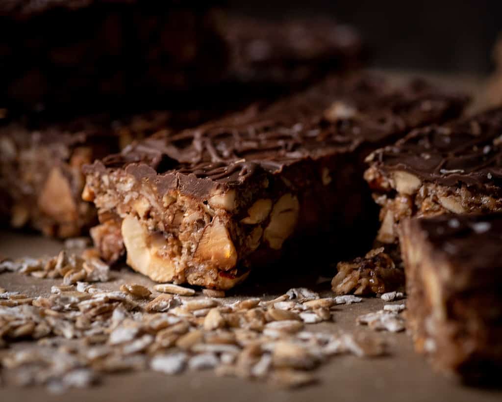 Salted Chocolate granola bars