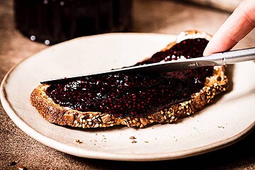 homemade chia jam