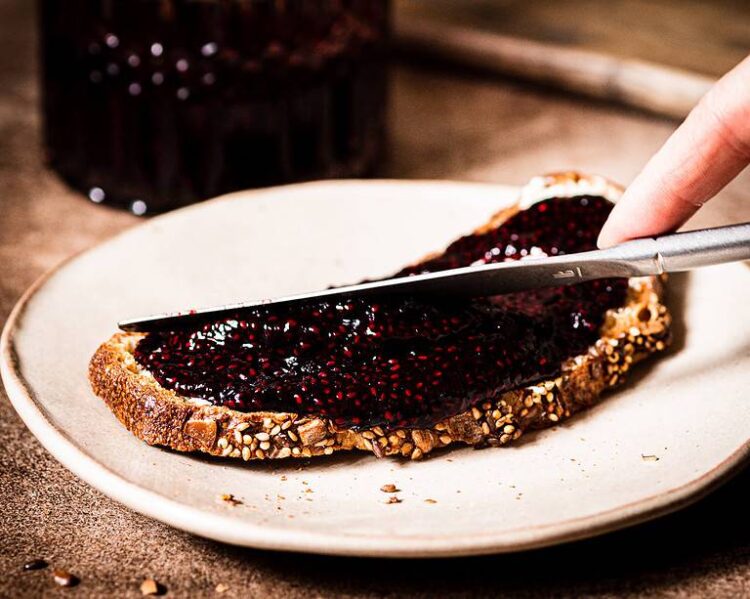 homemade chia jam