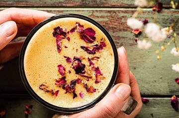 golden CBD moon milk