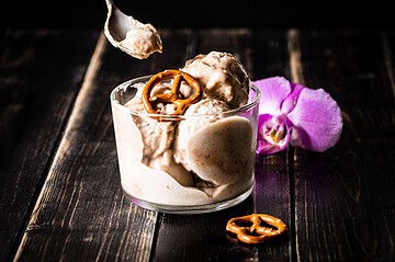 CBD Banoffee Eis vegan