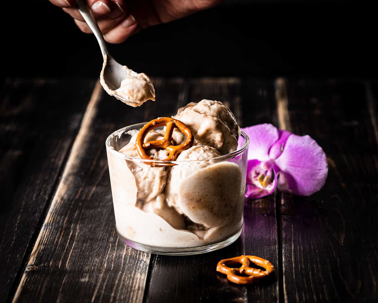 CBD Banoffee ice cream