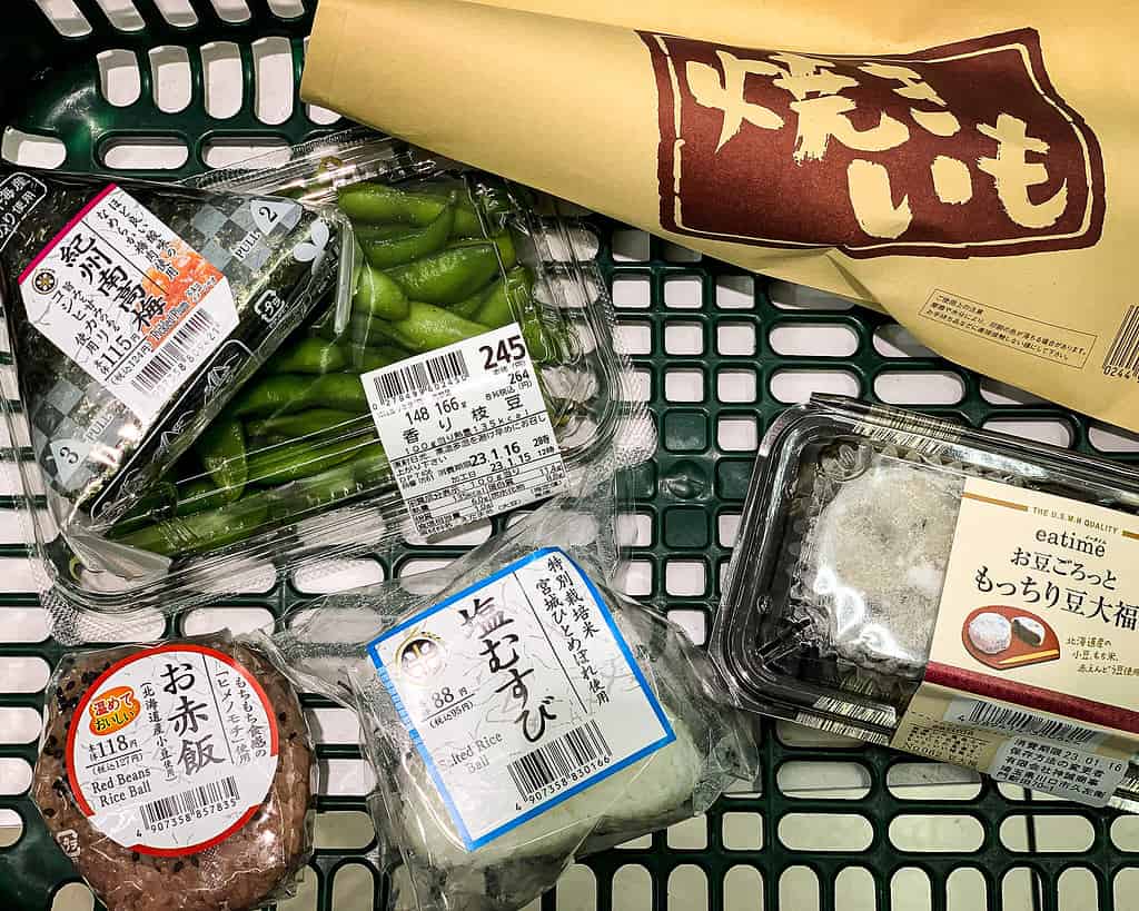 Veganes vom Maruetsu Supermarkt 