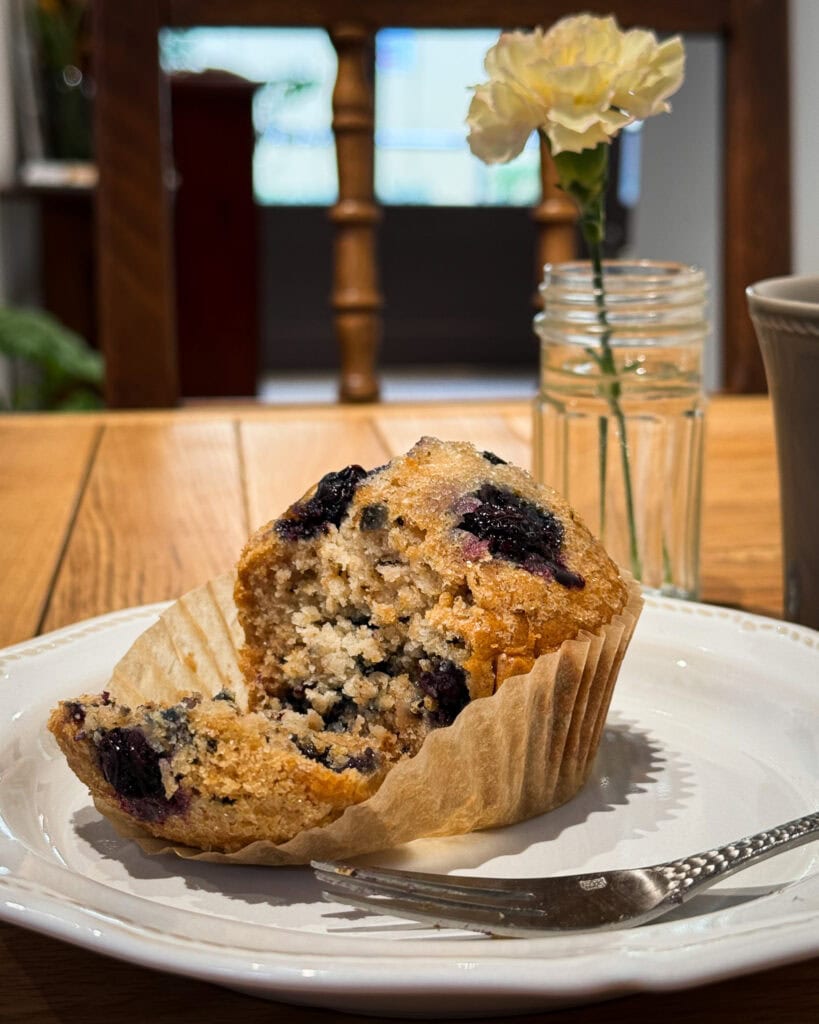 Earl Grey Blueberry Muffin at Atomiyosowaka Tokyo