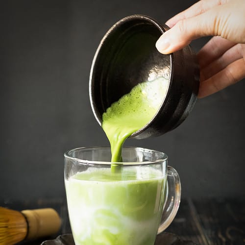 lion's mane matcha latte