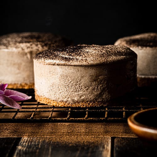 Hojicha Cheesecakes