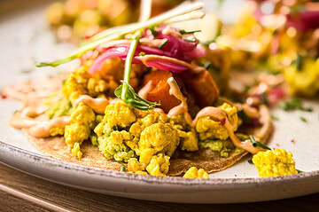 Tacos at Easy Peasy Berlin