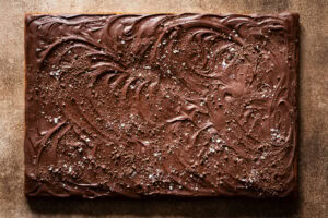Chocolate sheet cake whole