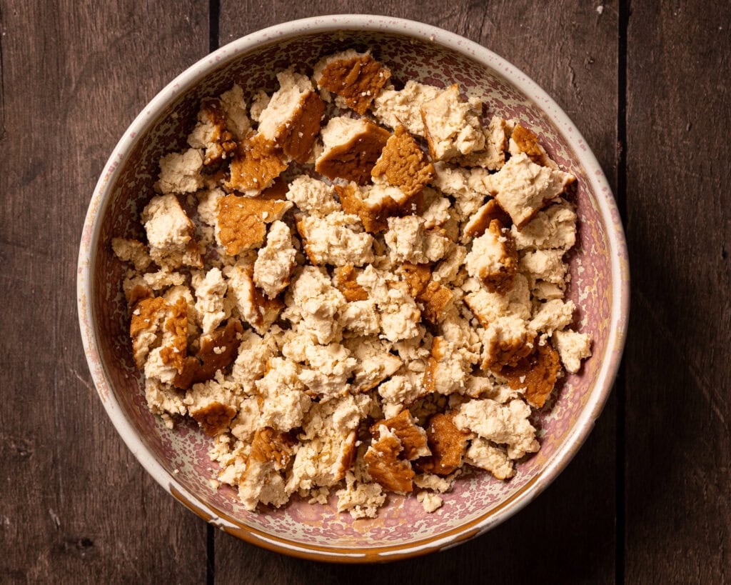 Smoked tofu for lemongrass wraps